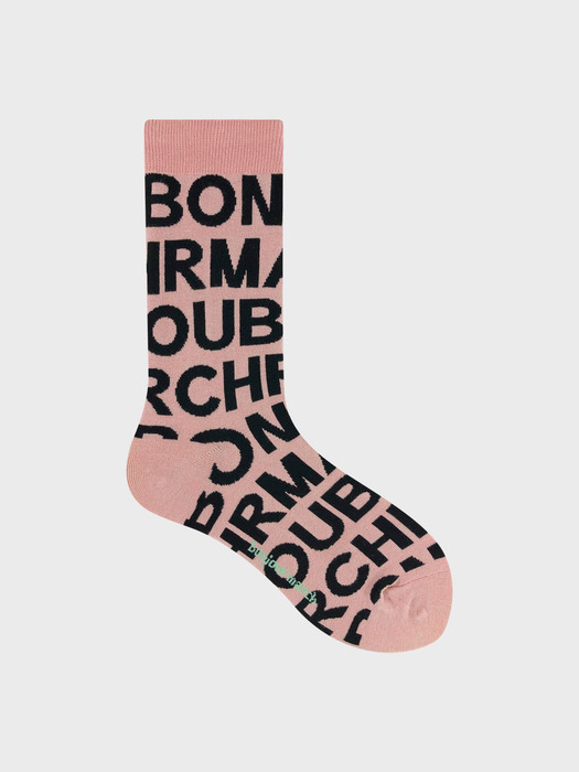 Chalk socks_pink
