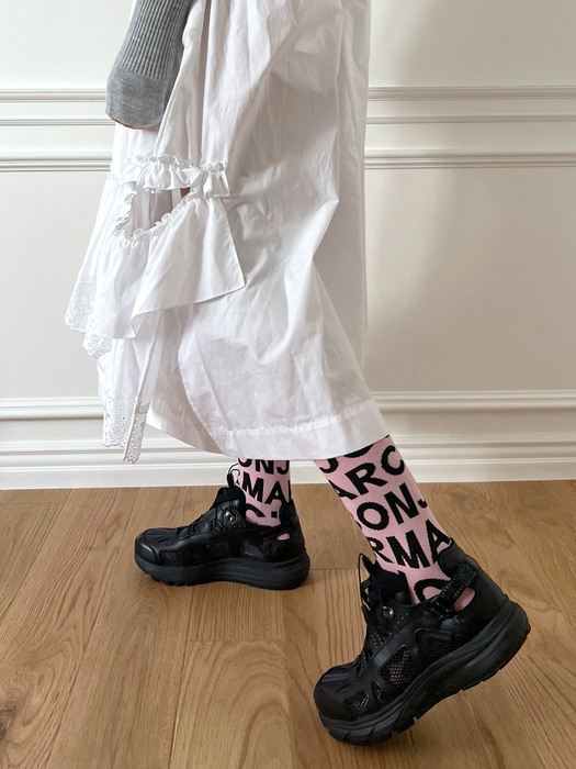 Chalk socks_pink