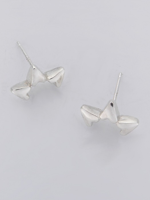 Triple heart earring