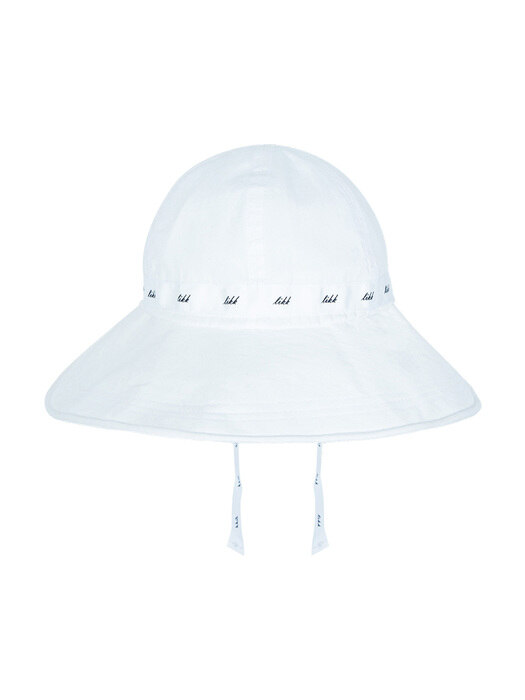 23SS Wide bucket hat_white