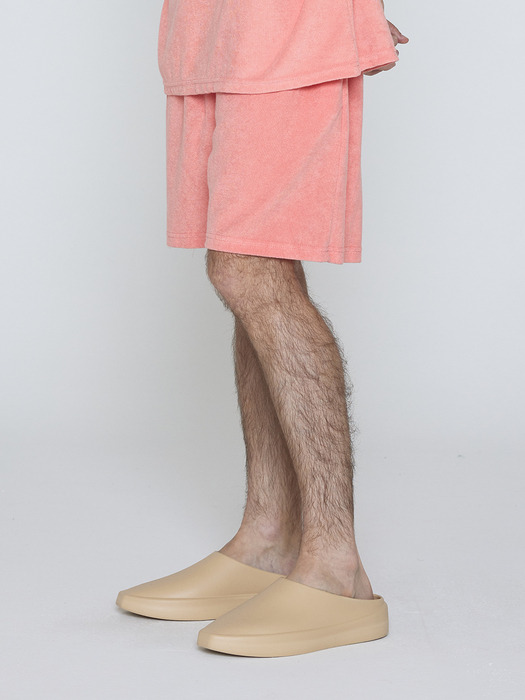 CB TERRY TOWEL SHORTS (PINK)