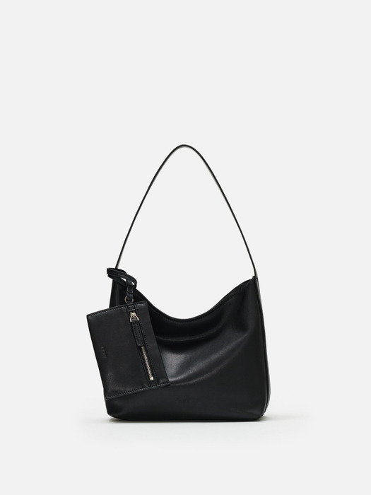 Mini pulpy hobo bag Black