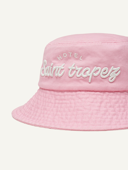 PINK MICCA BUCKET HAT