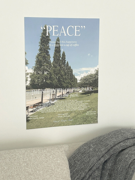 PEACE(평화 포스터 A3)