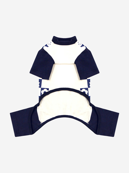 KINI SMILE CHECK LOGO ALL IN OEN-NAVY(올인원)