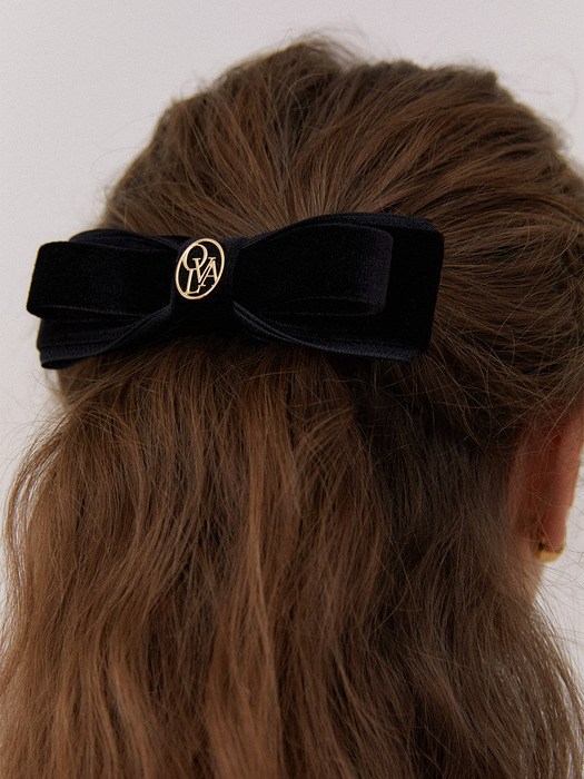 double velvet signature ribbon pin