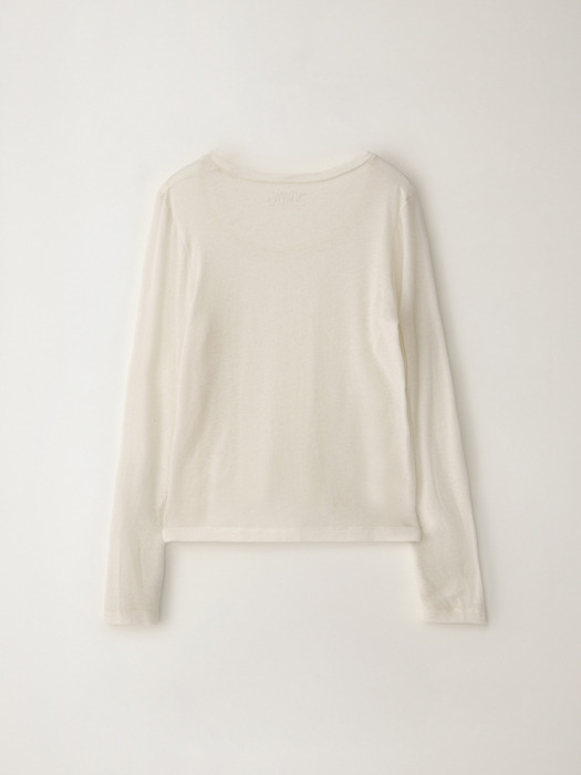 Mei wool t-shirt (Ivory)