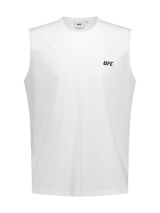 UFC 소로나 릴렉스핏 슬리브리스 화이트 U2SLV2102WH