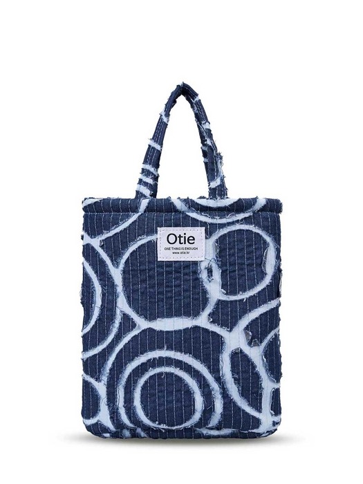 Micro tote bag [Denim blue]