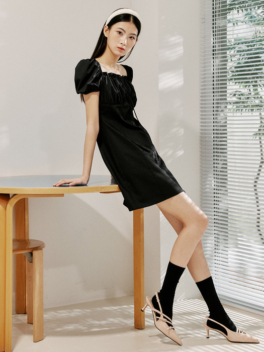 PSYCHE Frill Mini Dress(프시케)_BLACK