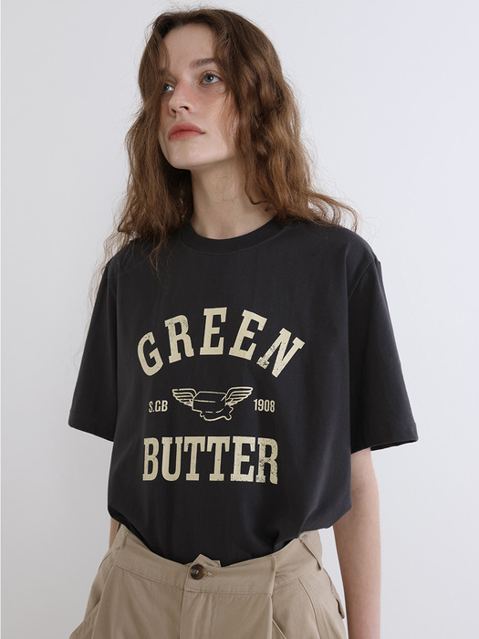 Butter Wing Tee (Charcoal)