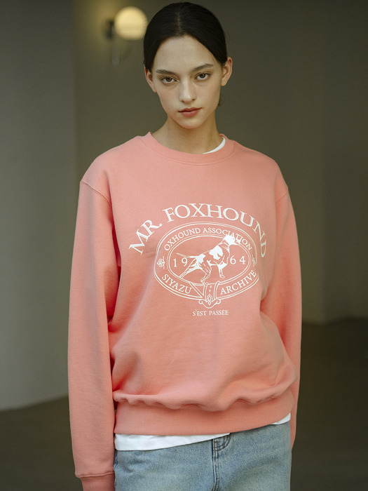 SITP5042 Foxhound Sweat shirt_Coral pink