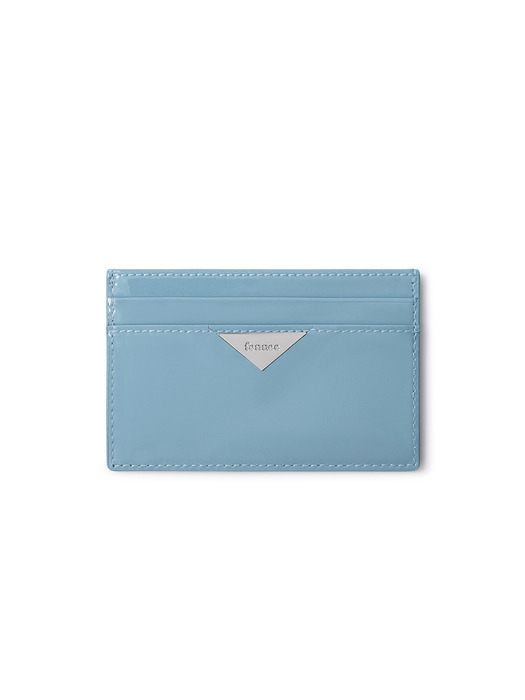 TRIANGLE SLIT CARD HOLDER - BLUE