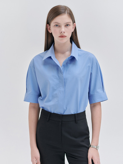 24N summer basic shirts [BL]