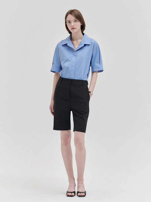 24N summer basic shirts [BL]