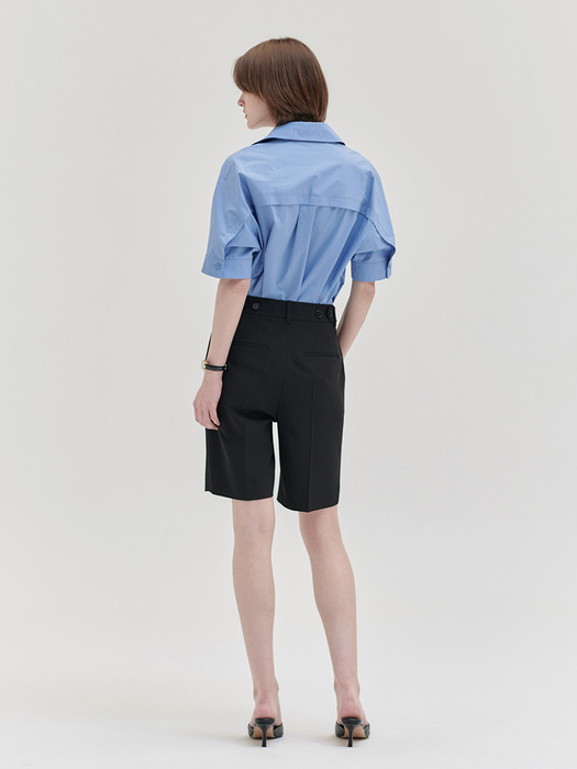 24N summer basic shirts [BL]