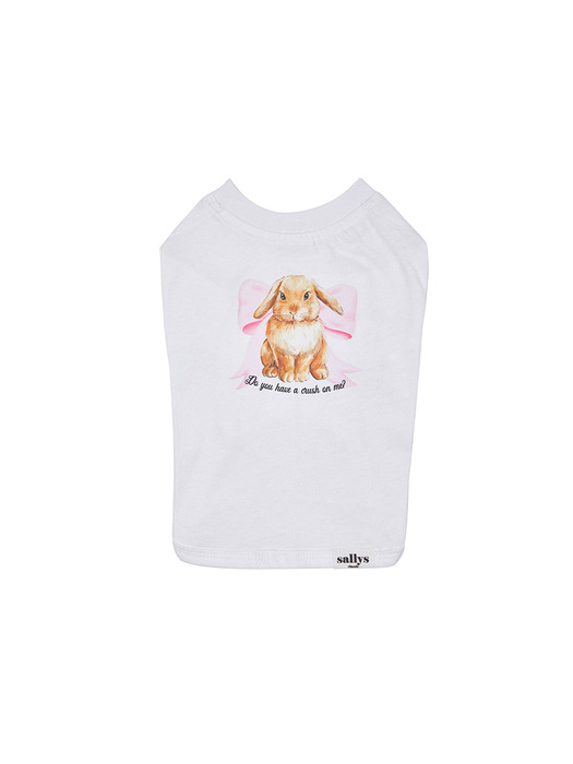 Love bunny T shirts (white)