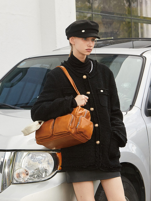 CLASSIC OUTPOCKET SHOULDER BAG_2COLOR