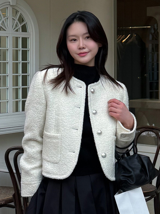 [오늘출발][단독]Boucle Pocket Jacket_3color
