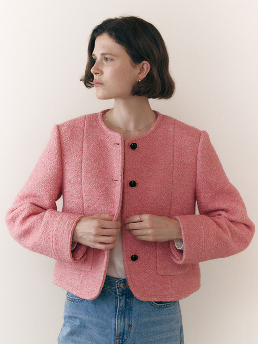 [오늘출발][단독]Boucle Pocket Jacket_3color