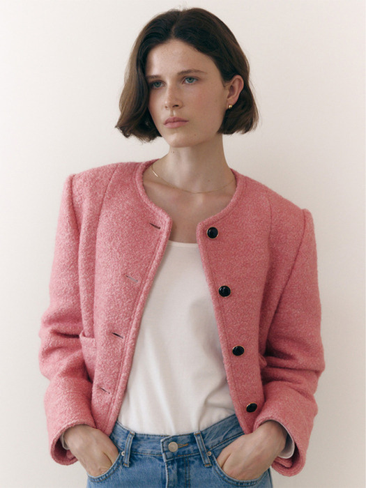 [오늘출발][단독]Boucle Pocket Jacket_3color