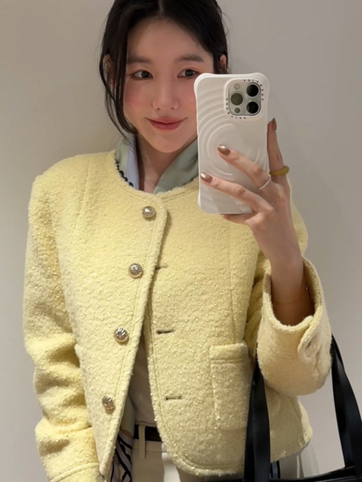 [오늘출발][단독]Boucle Pocket Jacket_3color
