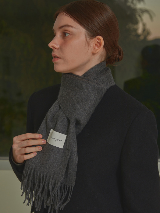 CASHMERE BLENDED MUFFLER [5COLOR]