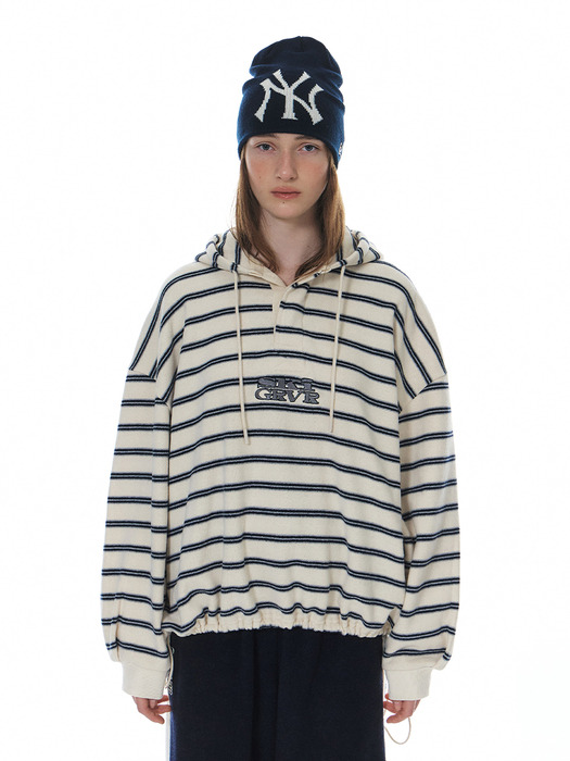 24WT GRAFICO STRIPE HOODIE (3COLOR)