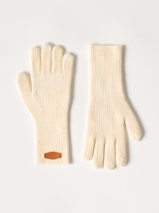 Wool gloves (Ivory)