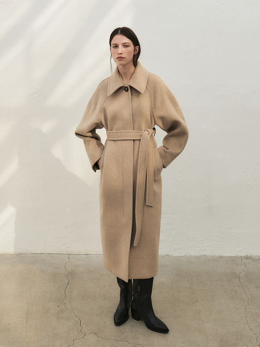 NTW PREMIUM SINGLE WOOL COAT _3COLORS