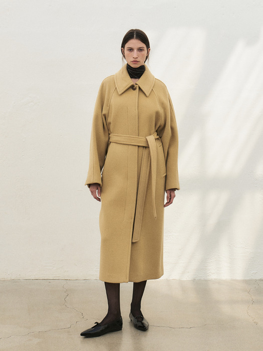 NTW PREMIUM SINGLE WOOL COAT _3COLORS