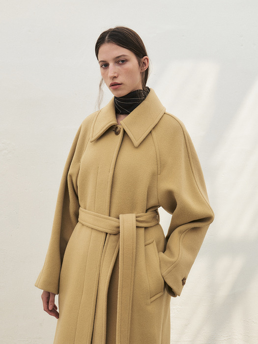 NTW PREMIUM SINGLE WOOL COAT _3COLORS