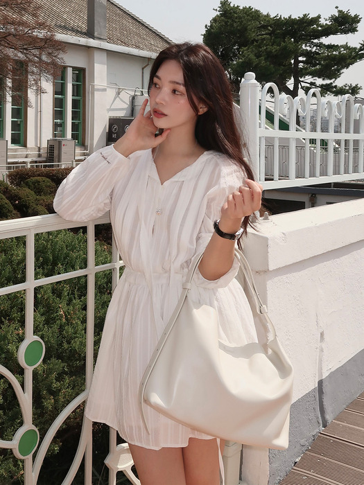 [여울 PICK!]WRITTEN BAG_IVORY