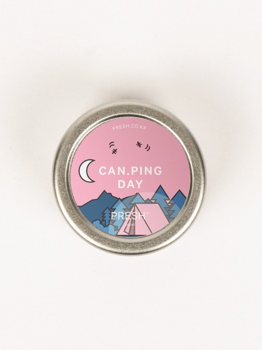 PRESH 캔들 CAN.PING DAY 안티버그 SMALL 60g