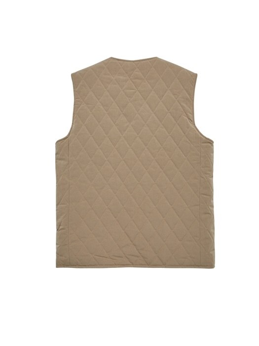 PADDING VEST_BEIGE