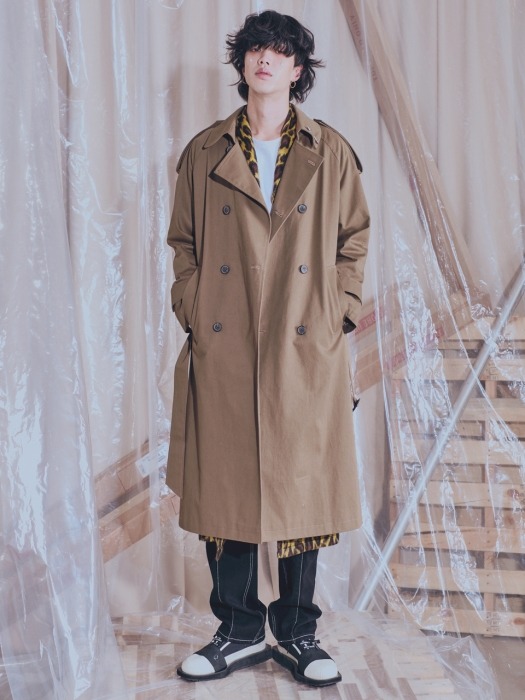 TIMELESS OVERFIT TRENCH COAT Vol. 2 (3 color)