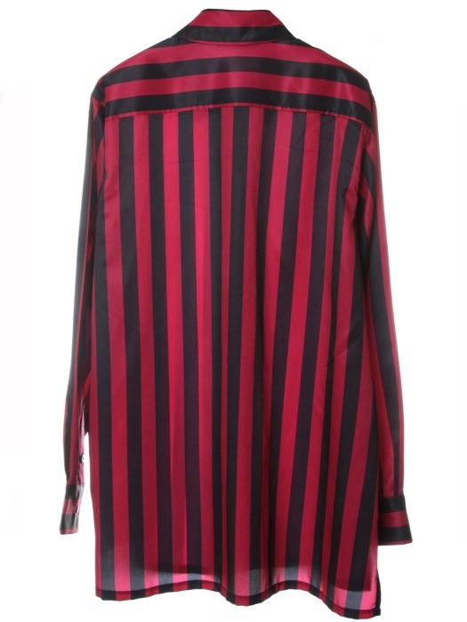 UTS-SS07 stripe shirts[pink(UNISEX)]