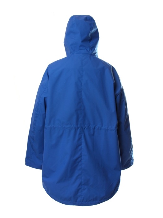 UTO-SS13 ample space hoody rain coat[blue(UNISEX)]