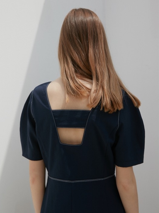 BACKLESS STITCHED OP_NAVY