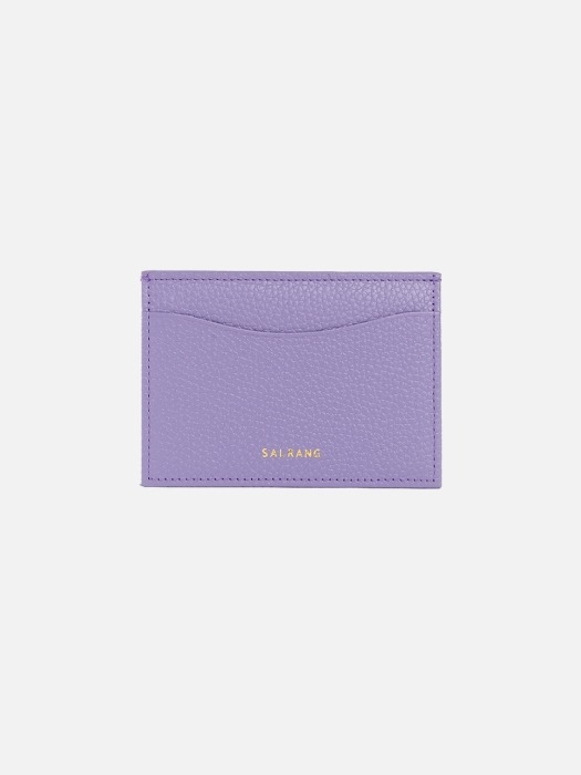 REIMS W018 Roof Mini Card Wallet Lilac