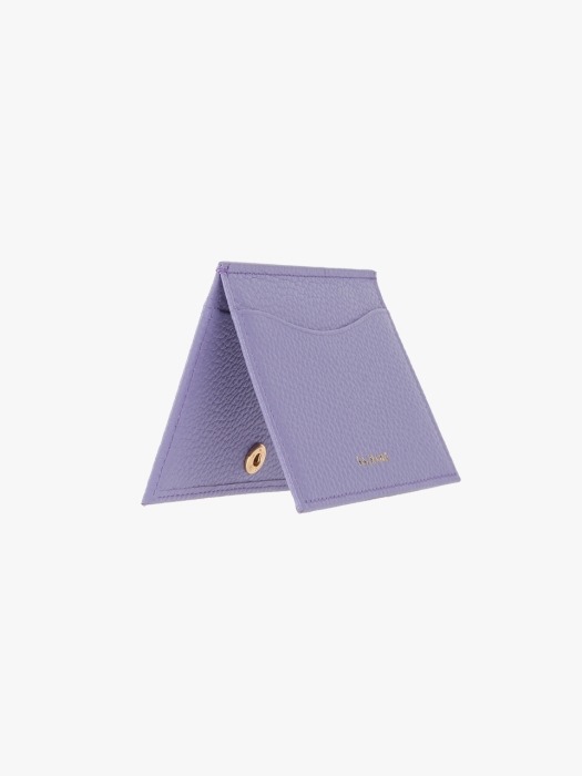 REIMS W018 Roof Mini Card Wallet Lilac