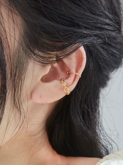 DOT POINT EARCUFF SET