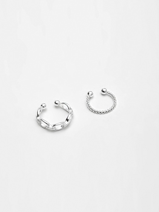 DOT POINT EARCUFF SET