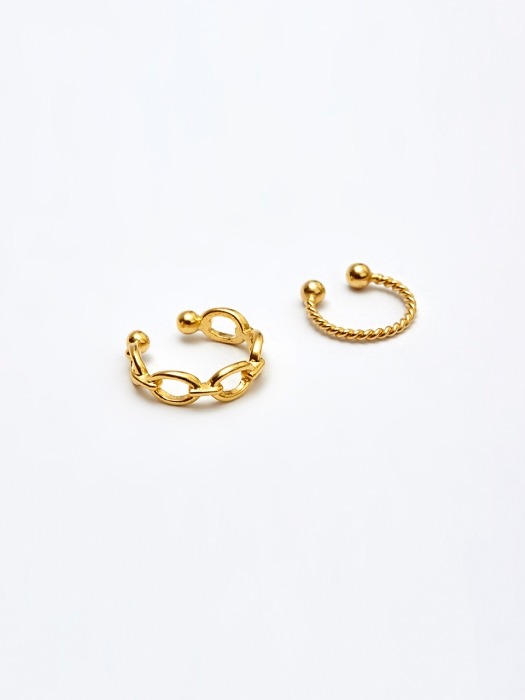 DOT POINT EARCUFF SET