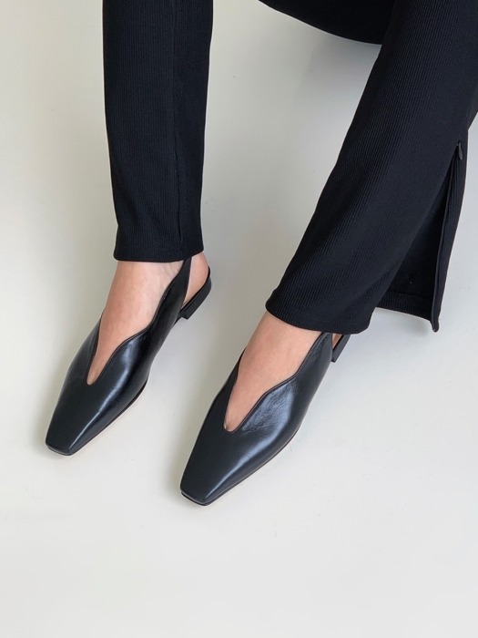 Haze Daze Flats - BLACK