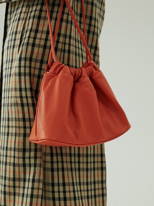 Marie leather bag orange