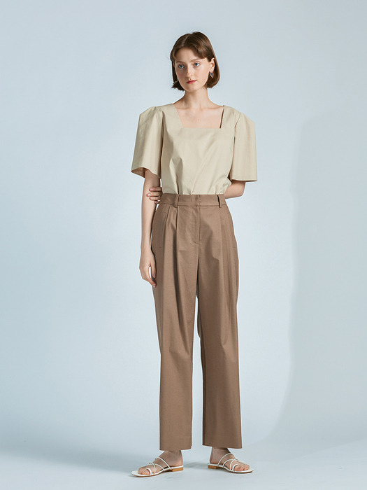 BASIC WIDE REG TROUSERS (2 COLOR)