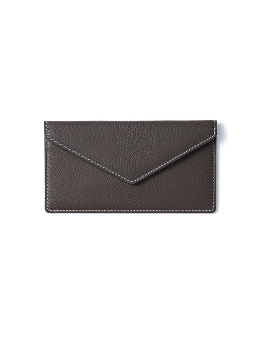 Flap Wallet Solid (White Stitch ver)