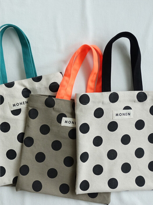 DOT BAG IVORY BLACK