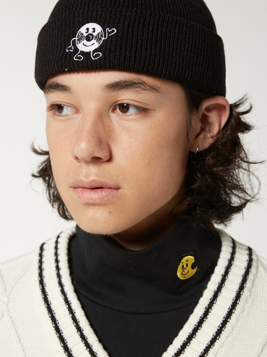 [FW20 SV X Sandomi Studio] Hibye Beanie(Black)